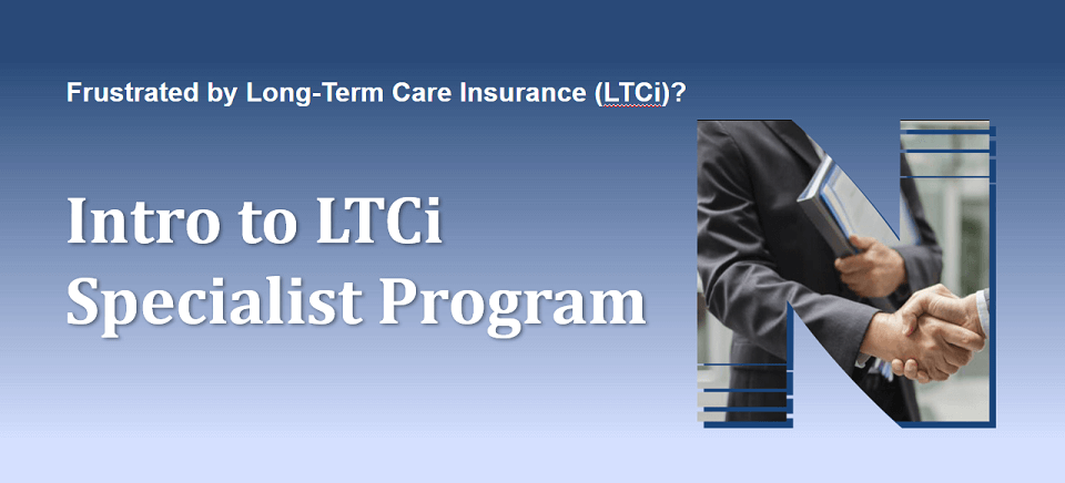 Webinar banner for LTCi Specialist Program